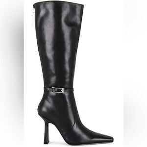 LPA Maddalena Boots Black Calf Revolve high heels Y2K shoes Sz 7.5